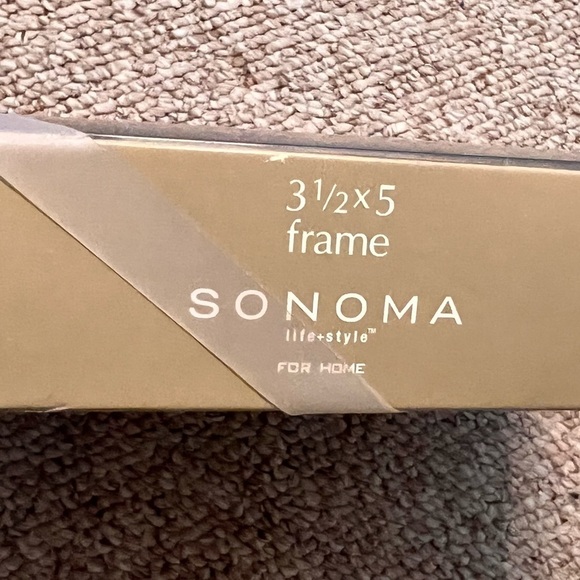 Kohl 3 1/2 x 5 Black Thick Photo Frame “Finally” Engagement Wedding Relationship - Picture 4 of 7